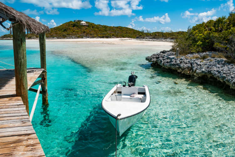 Exuma Island boat