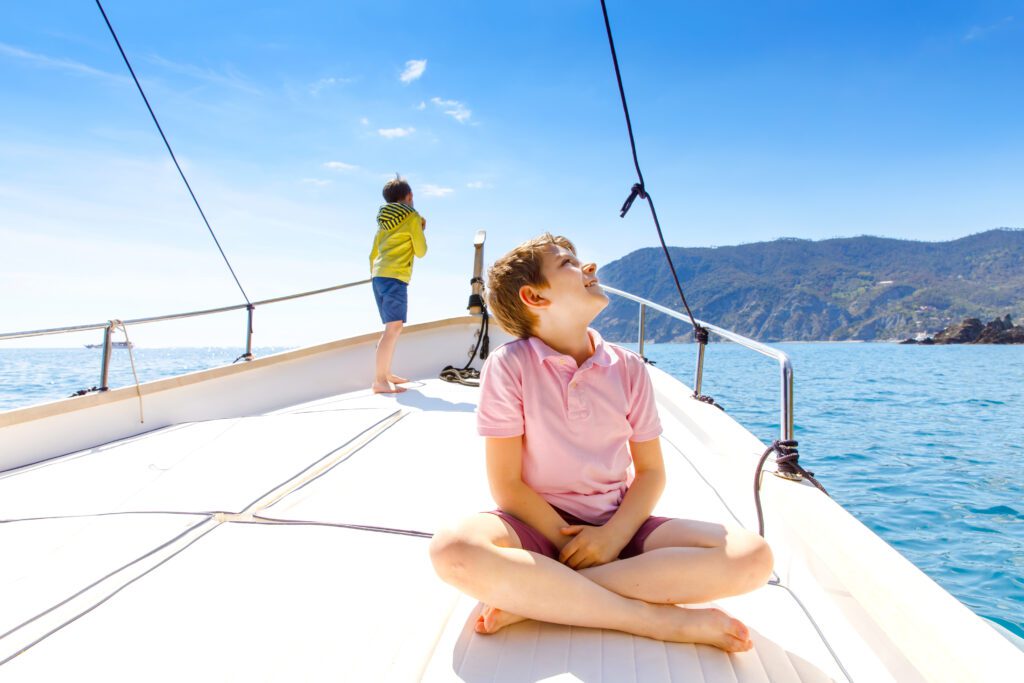 Yacht charter for families